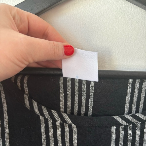 Sarah Sue Linen Striped Dress - Picture 4 of 6